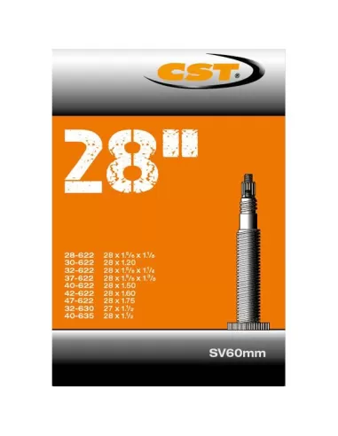 Binnenband 28X13/8-11/8-11/4-175 CST SV (60) CC