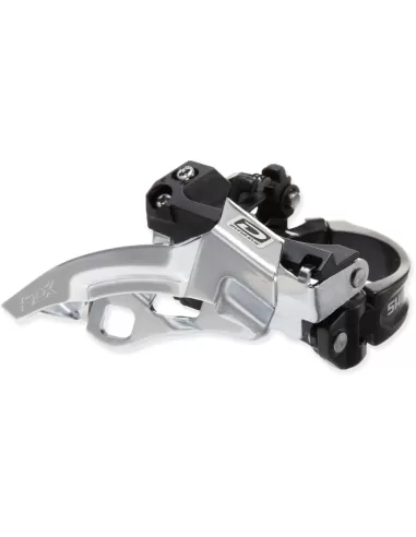 Shimano FRONT DERAILLEUR, FD-M670-A, SLX,TRIPLE,TOP-SWING DUAL-PULL BAND TYPE(34.9MM) CS-ANGLE: 66-6