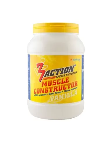 3Action MUSCLE CONSTRUCTOR(Recovery) 500GR VANILLA