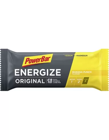 PowerBar Energize C2Max Original (25 X 55gr) - Banana Punch - New19
